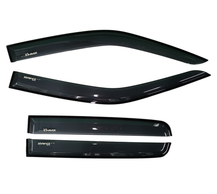 Rain Shield Window Shade Trim Guard Sun Rain Wind Car Window Visor Side Deflector Rain Guard For ISUZU D-MAX 2021