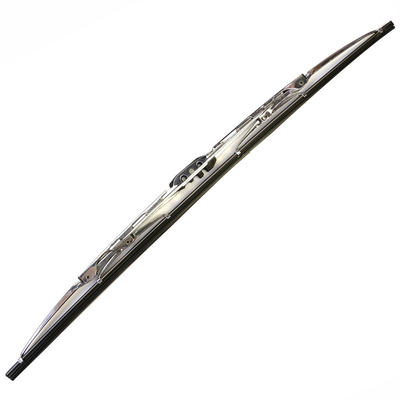 Universal Luxury Frame Windshield Chrome Rain Wiper Blade