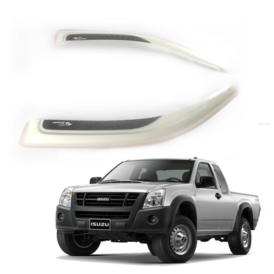 Sun Guard Rain Visor For D-MAX-2008 2D Wind Deflector Car Window Sun Shade