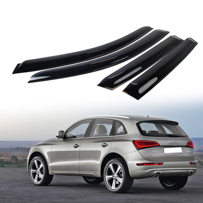 Rear For Audi Q5 8R 5D SUV Hatchback Side Window Sun Shade Rain Guards 2018 Smoke